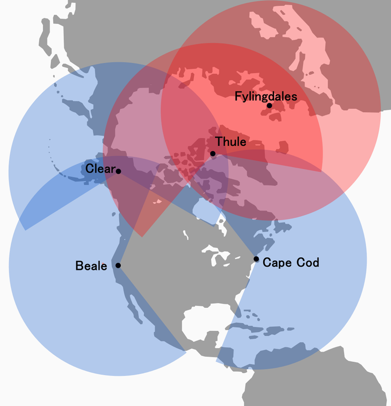 Illustration for article titled There Isn't an ICBM Around that Can Sneak Past This Radar Array